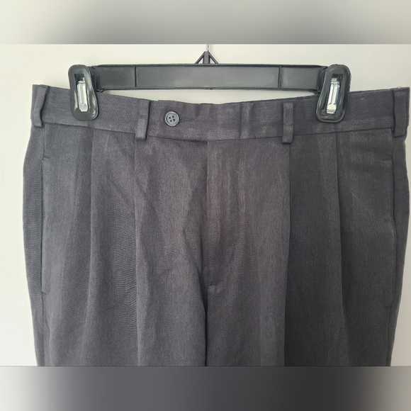Slates Basic Y2K Men's Dress Pants Gray Size 32 x 30 - Picture 5 of 6
